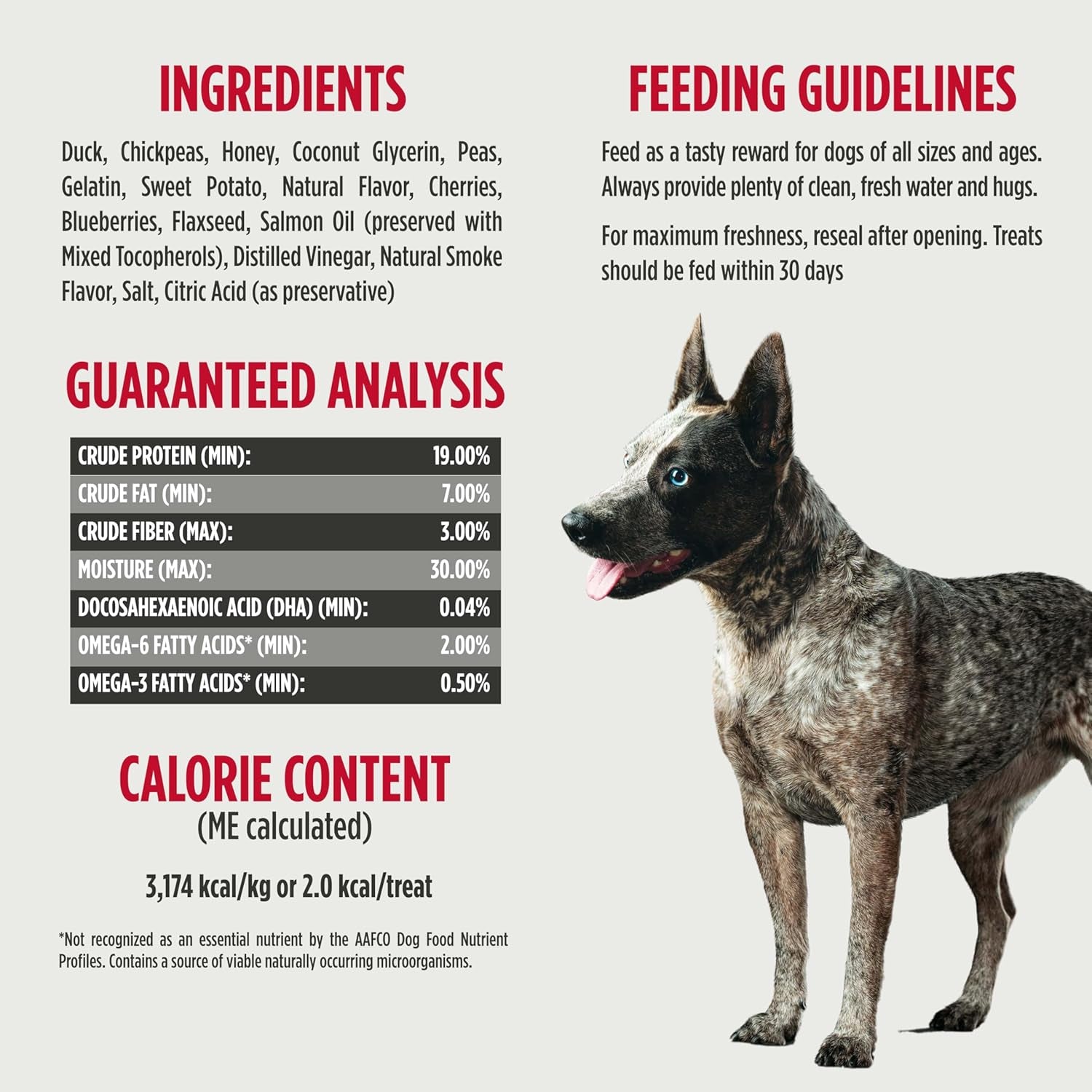 Freestyle Trainers Dog Treats: Grain Free Dog Training Treats - Healthy Low Calorie Treat Reward for Adult and Puppy Dogs - Gluten Free Dog Treat for Any Size or Breed - Duck Recipe - 4 Oz Bag