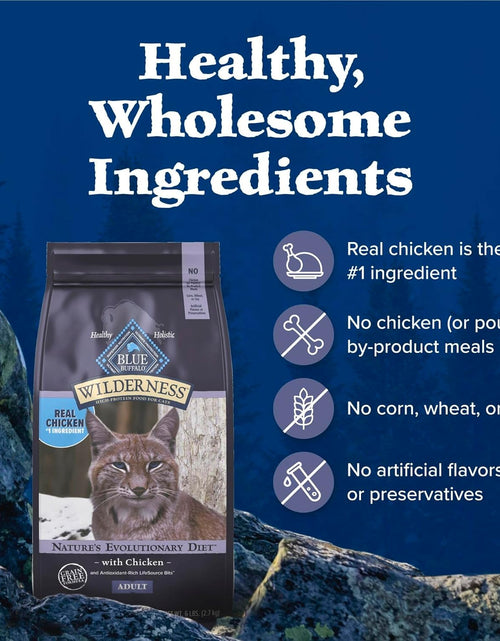 Load image into Gallery viewer, Wilderness High Protein Grain Free, Natural Adult Dry Cat Food
