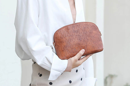 Bolso Tote Para Mujer by Mia K. Marimar Con Bolsa Y Muñequera, Conjunto De 4 Piezas - Marrón Chocolate