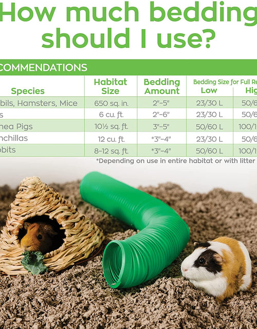Load image into Gallery viewer, 99% Dust-Free Natural Paper Small Pet Bedding with Odor Control
